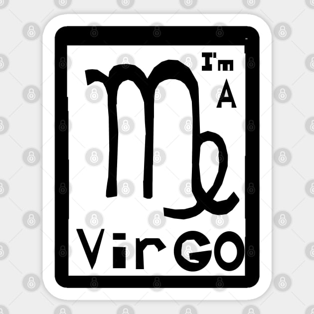 Virgo Sticker by Wrek